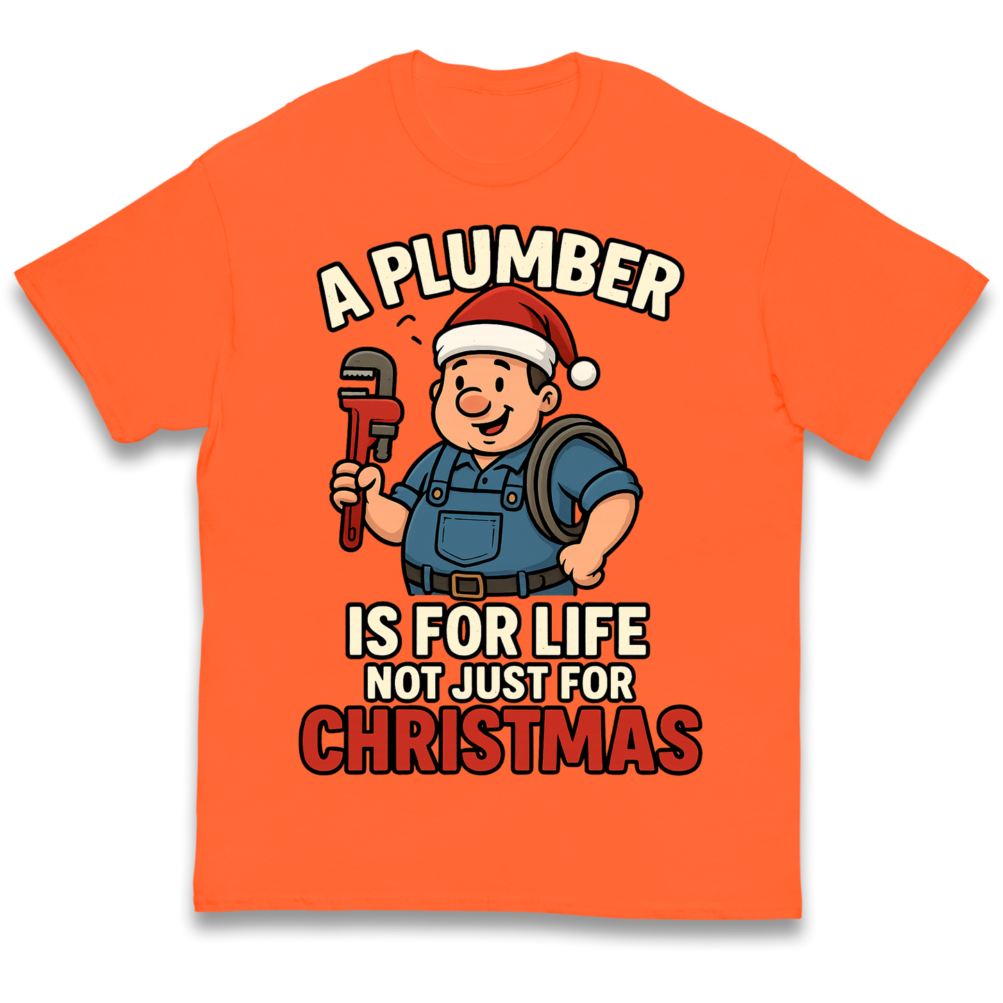Plumber Christmas Kids T Shirt