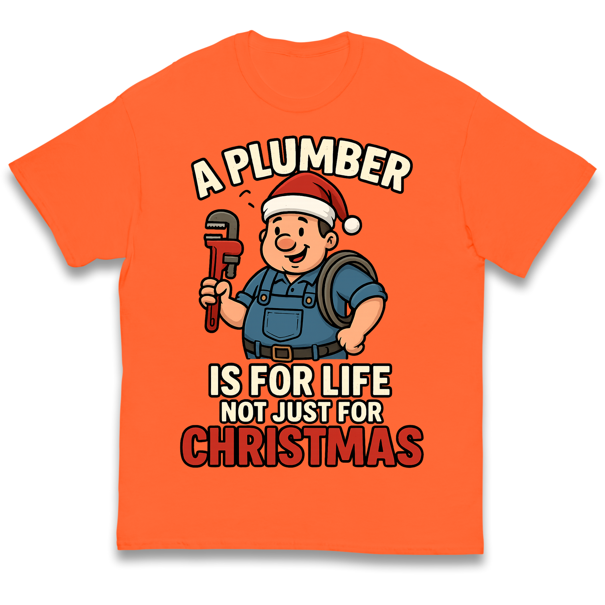 Plumber Christmas Kids T Shirt
