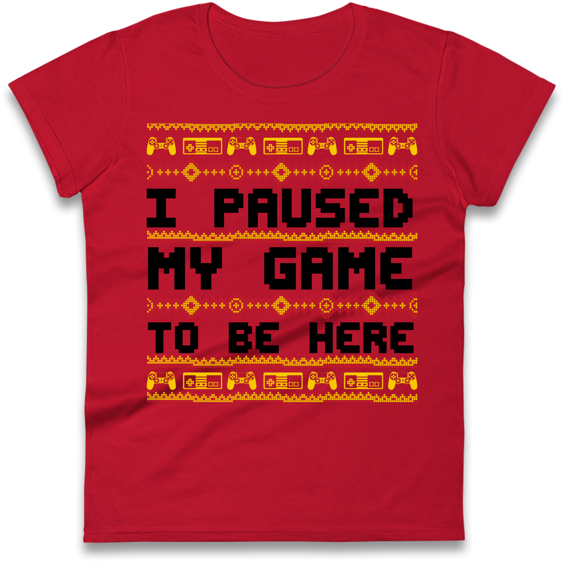 Paused My Game Ladies Shirt