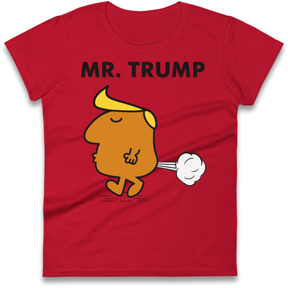Donald Trump Parody Ladies Shirt