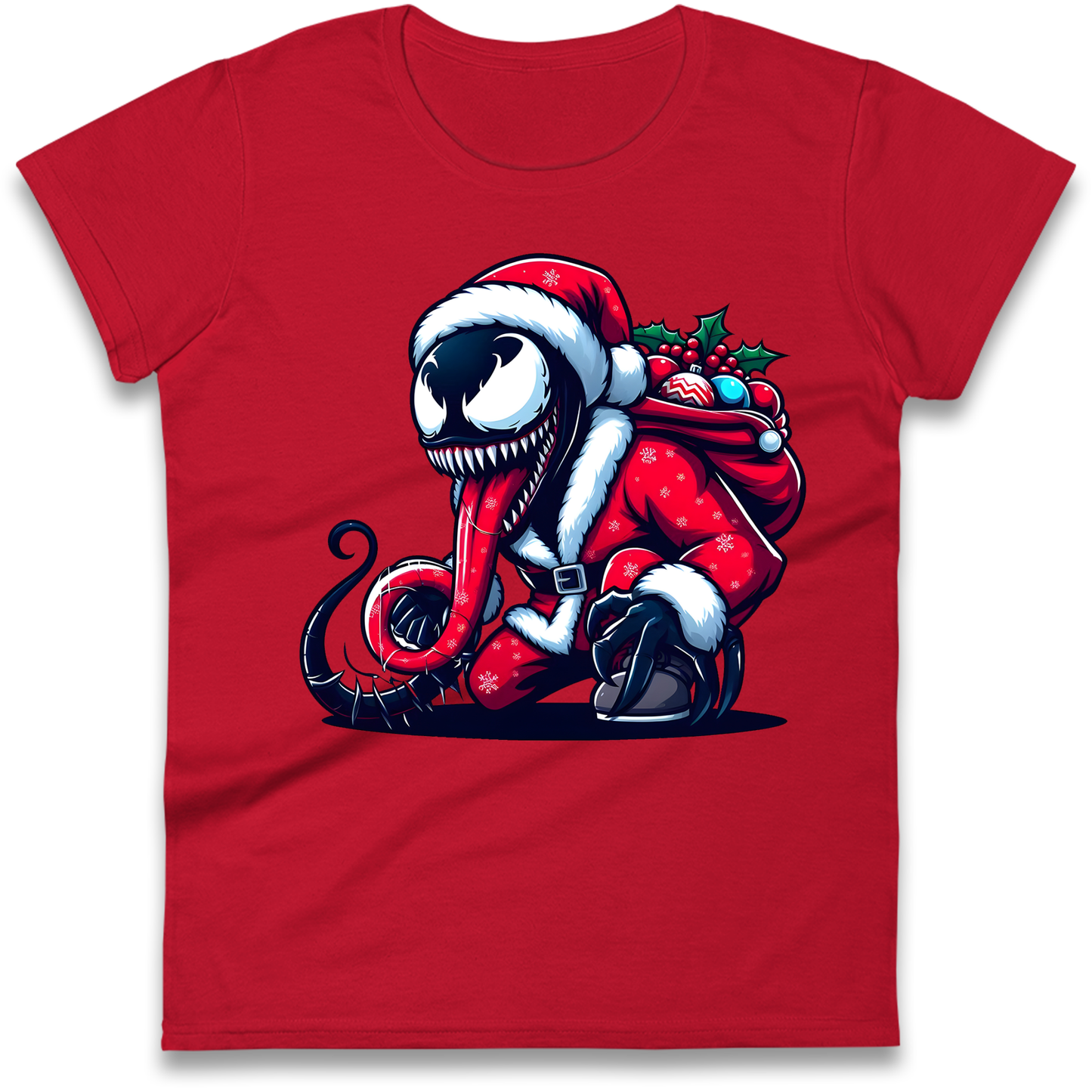Venom Santa Ladies Shirt