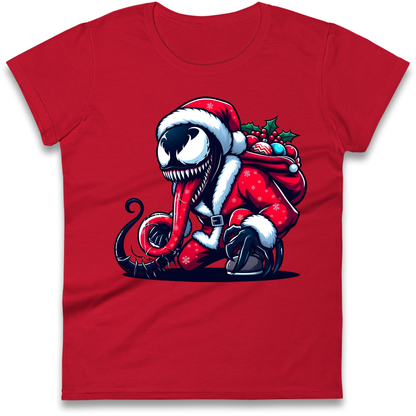 Venom Santa Ladies Shirt