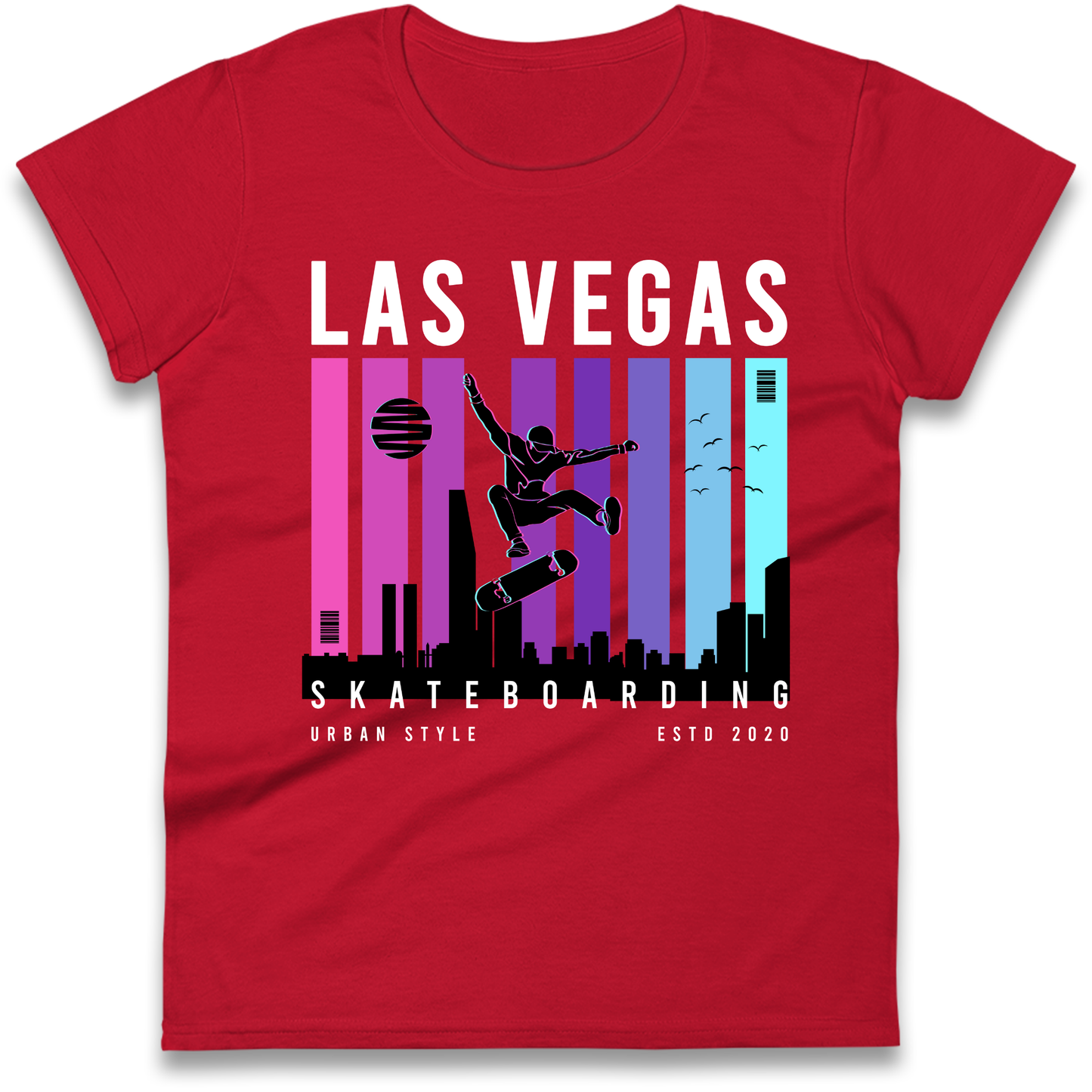Las Vegas Skateboarding Ladies Shirt