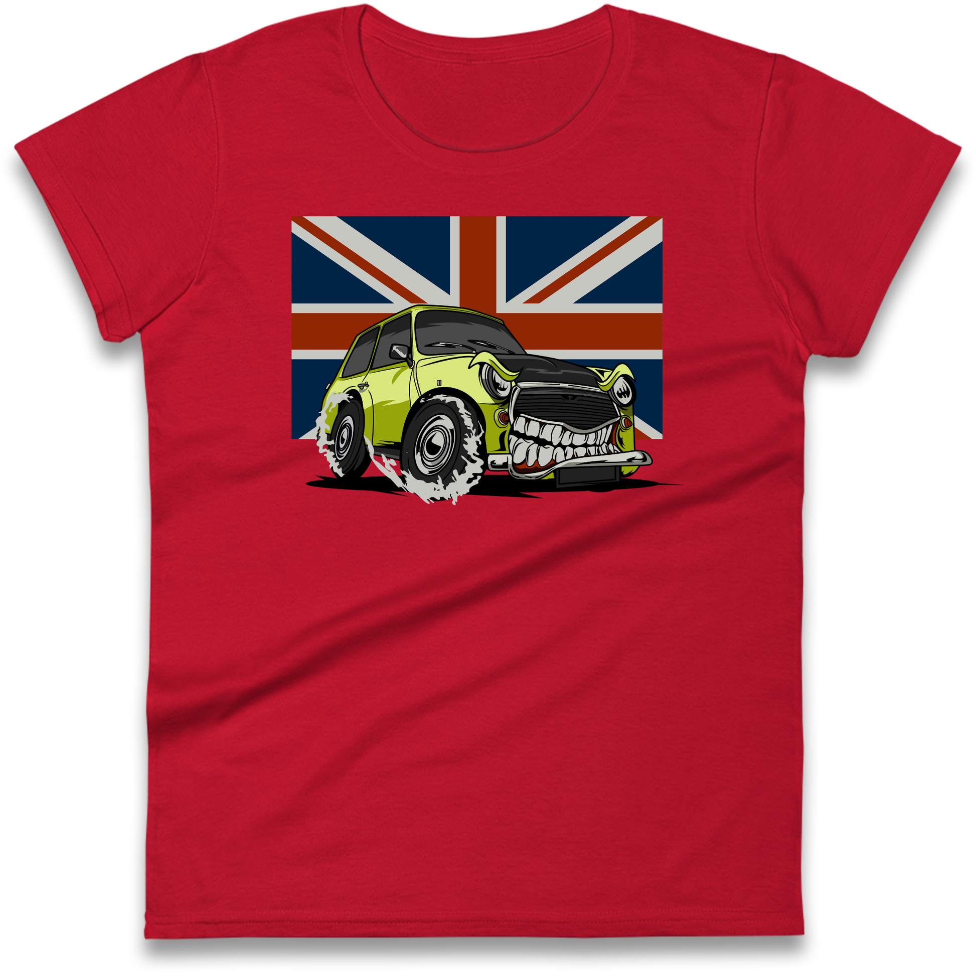 Union Jack Angry Mini Ladies Shirt