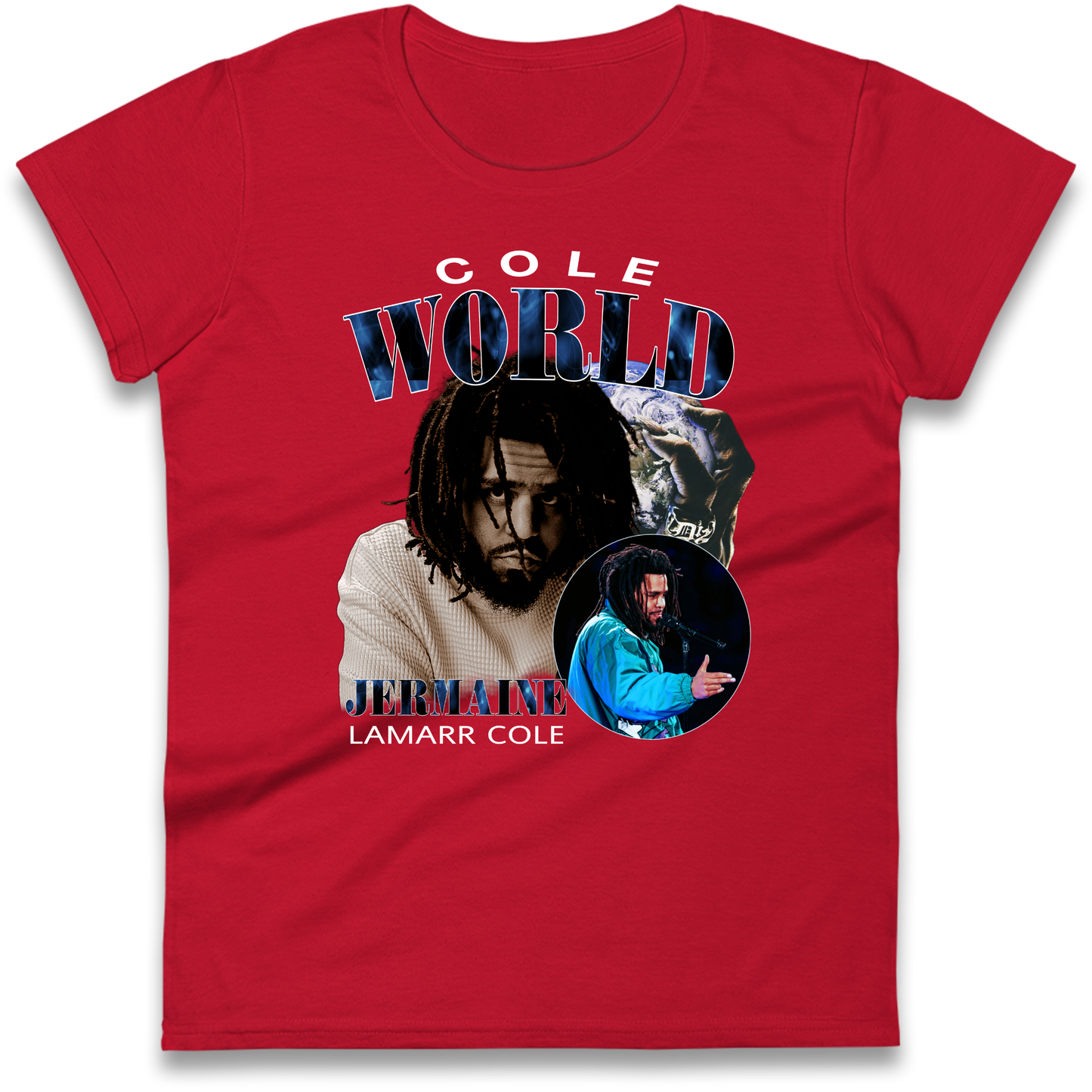 Cole World Jermaine Lamarr Cole Ladies Shirt