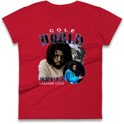 Cole World Jermaine Lamarr Cole Ladies Shirt
