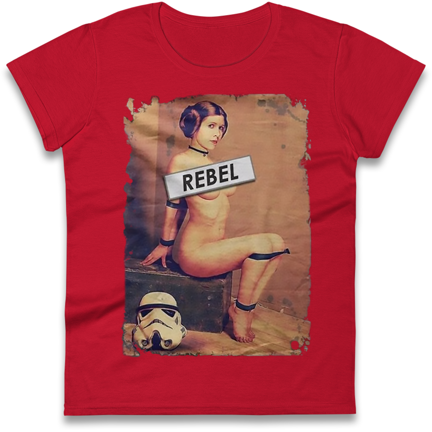 Princess Leia Rebel Ladies Shirt