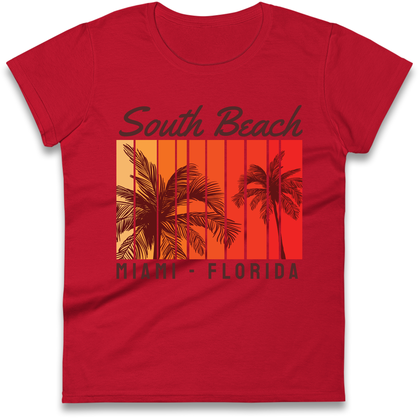 South Beach Miami Florida Ladies Shirt