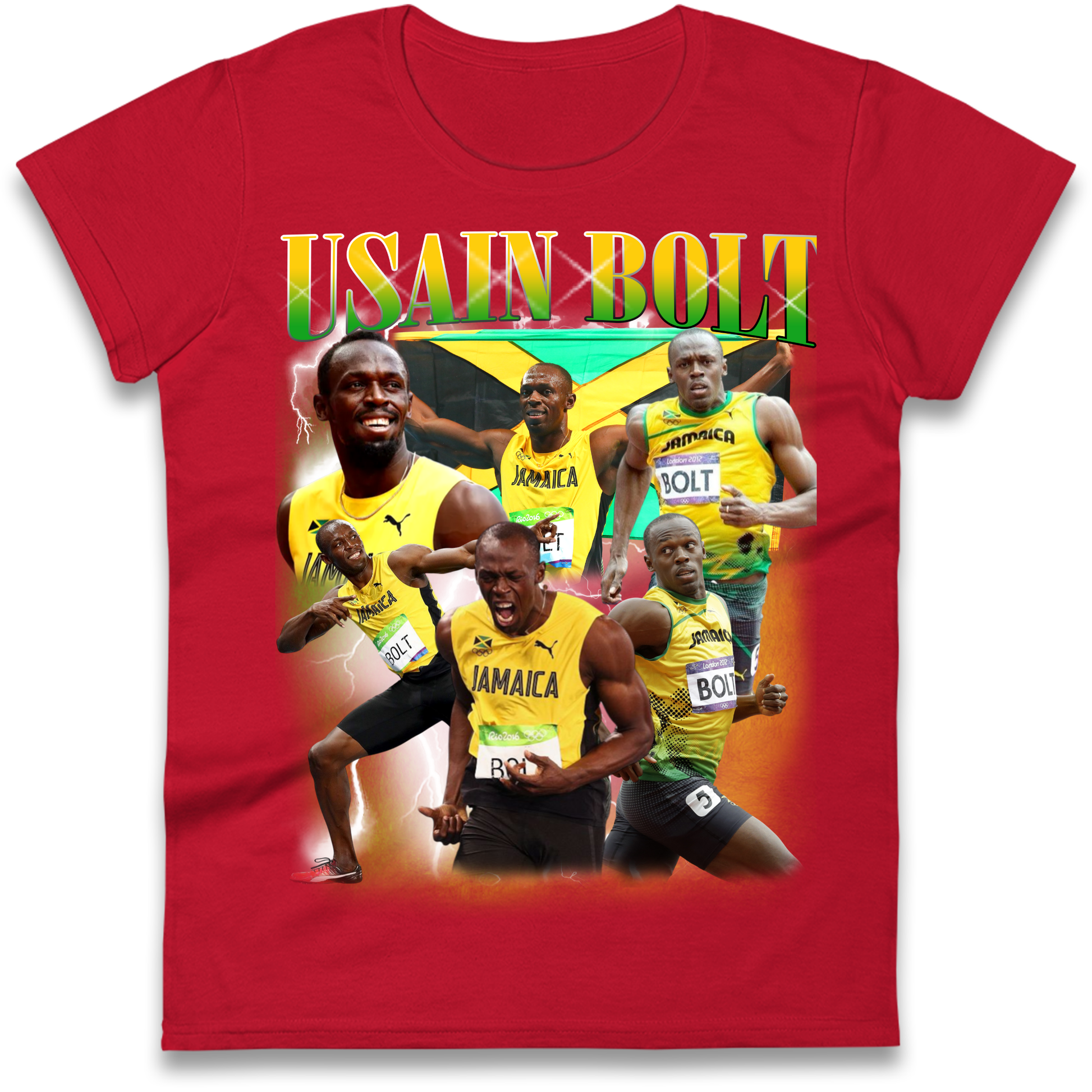 Usain Bolt Ladies Shirt