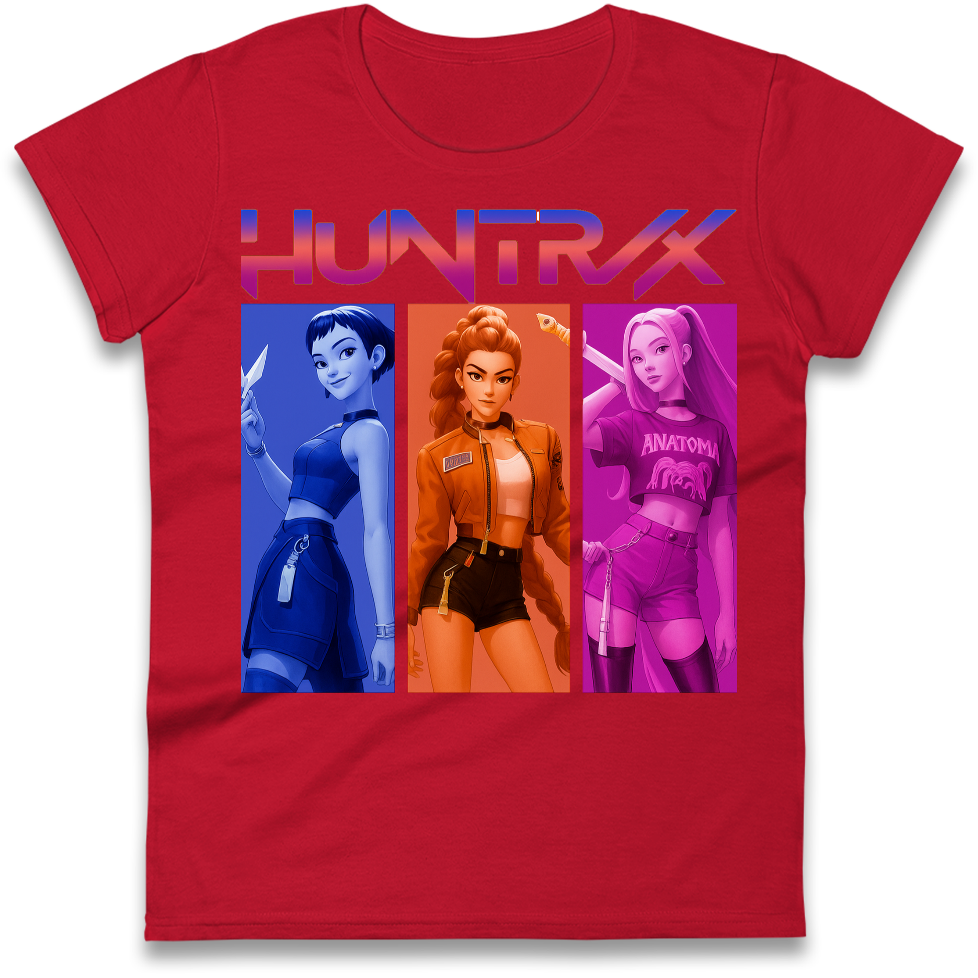 Kpop Demon Hunters Huntrix Ladies Shirt
