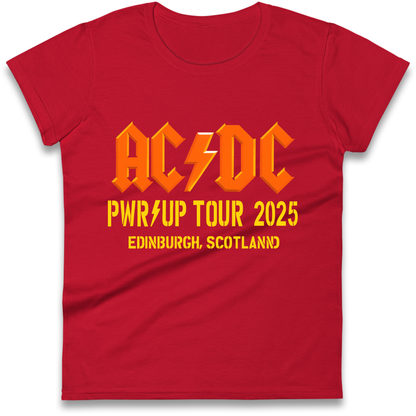 AC/DC Power Up Tour 2025 Ladies Shirt