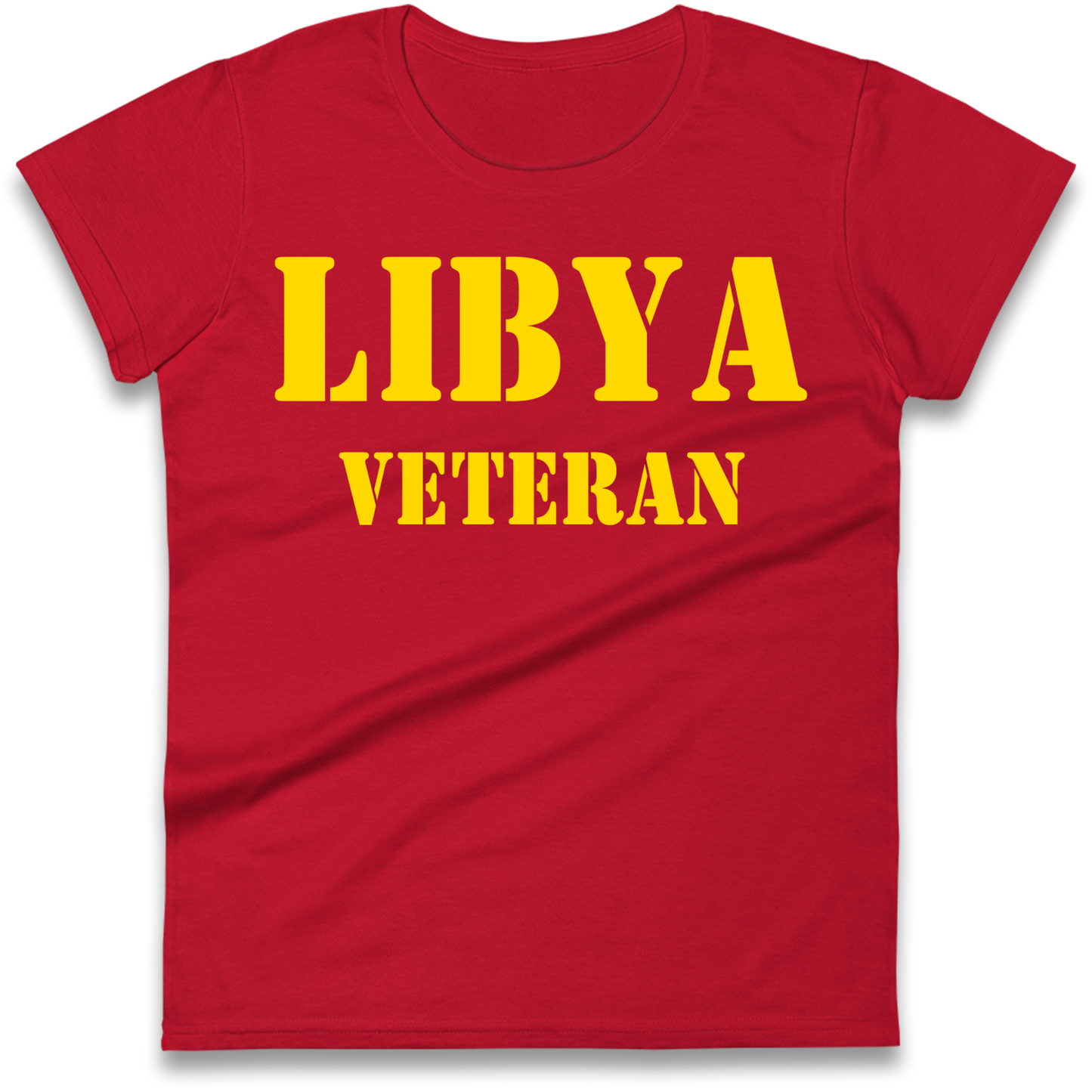 Libya Veteran Ladies Shirt