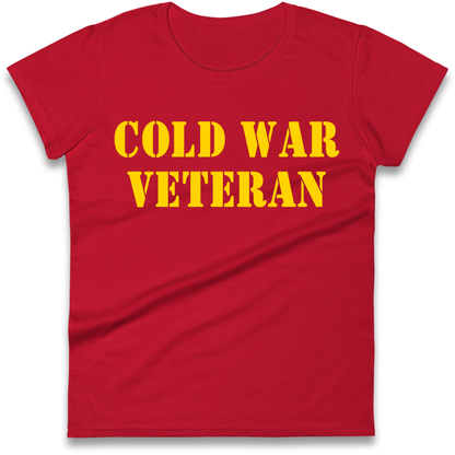 Cold War 1985–1991 Veteran Ladies Shirt
