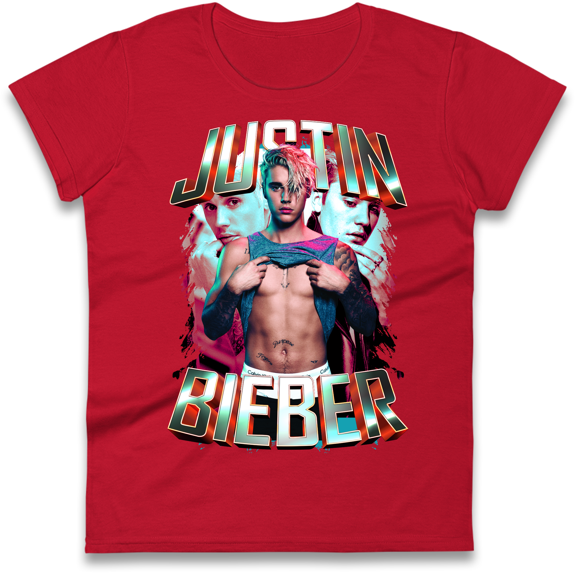 Justin Bieber Ladies Shirt