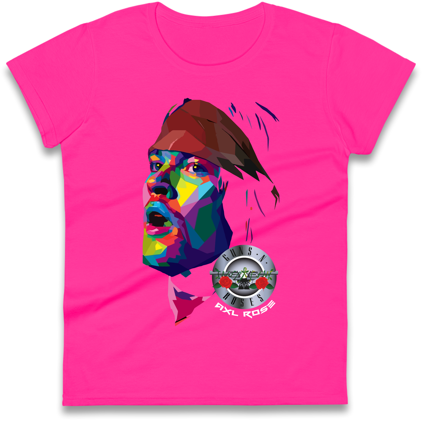 Axl Rose Ladies T Shirt 