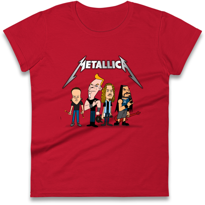 Metallica Cartoon Ladies Shirt