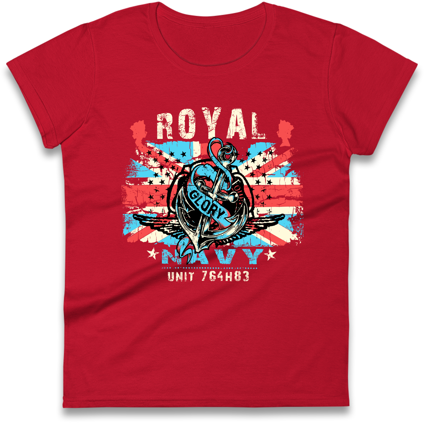 Royal Navy Glory Unit 764H83 Ladies Shirt