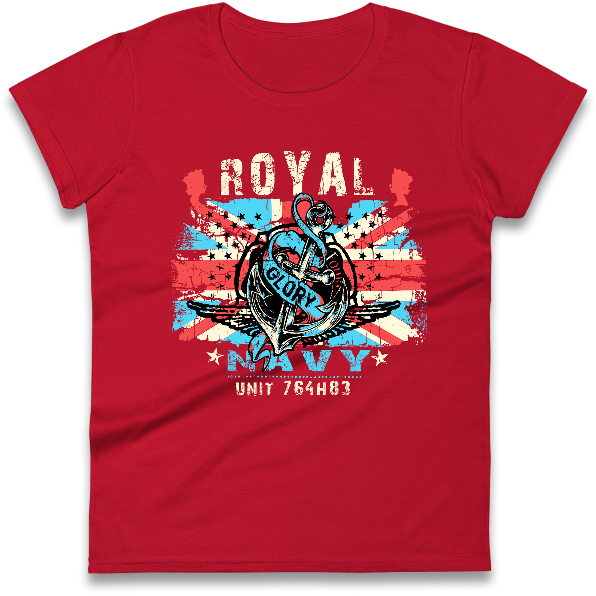 Royal Navy Glory Unit 764H83 Ladies Shirt