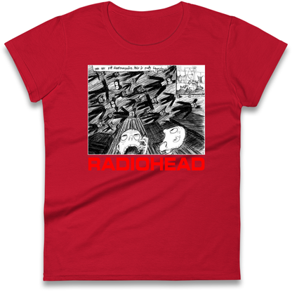 Radiohead We Are Not Screaming Ladies Shirt