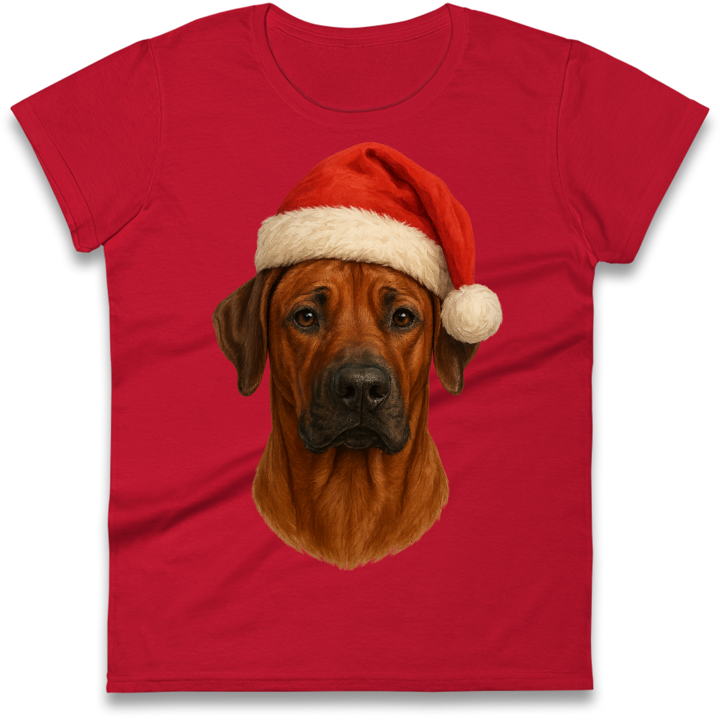 Rhodesian Ridgeback Christmas Ladies Shirt