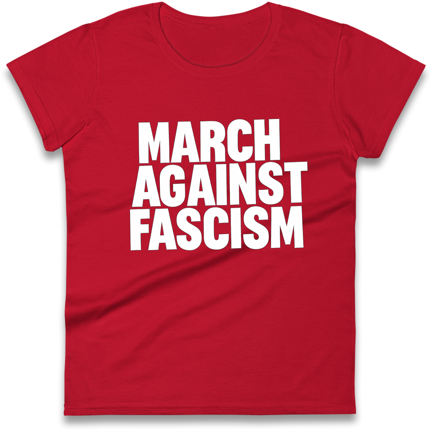 March Against Fascism Ladies Shirt