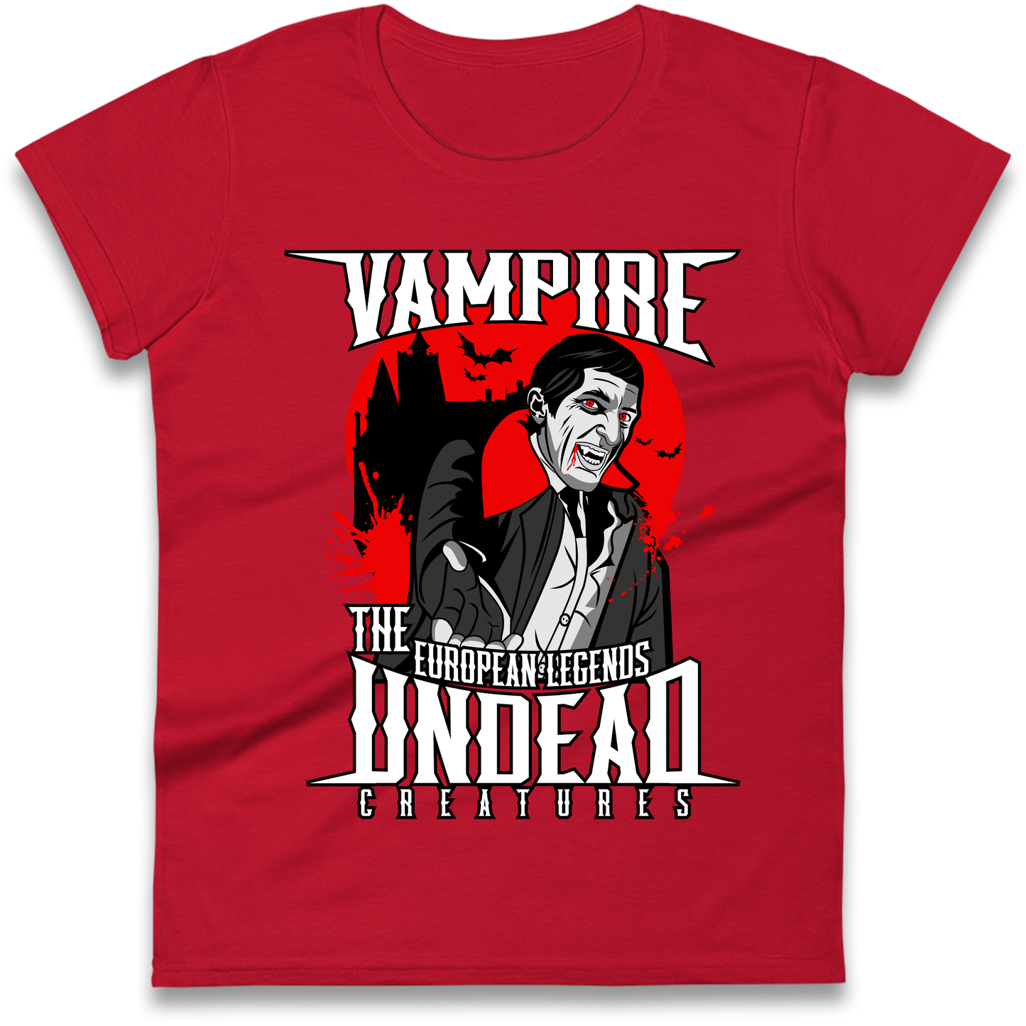 Vampire Undead Ladies Shirt
