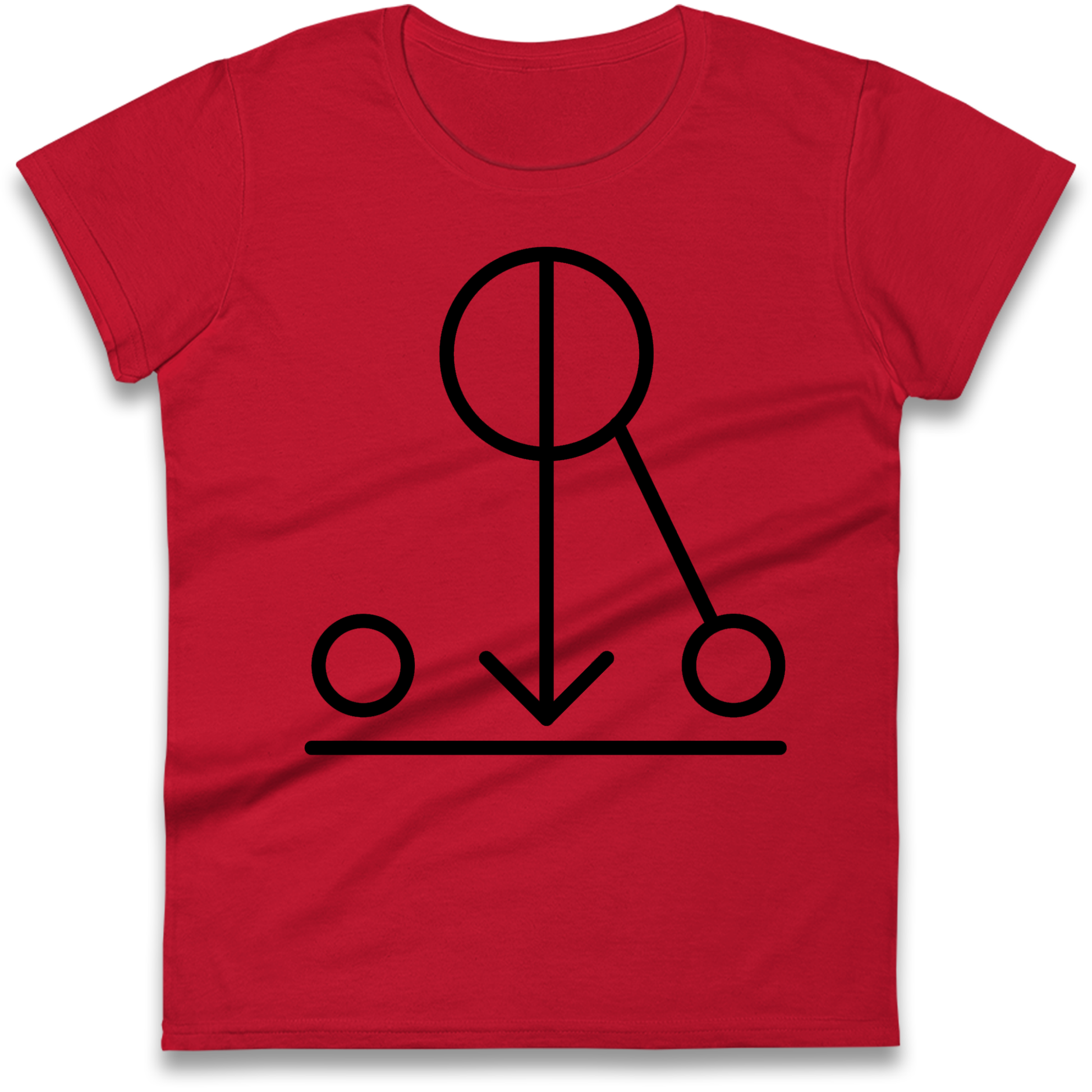 Iron Maiden Band Symbol Ladies Shirt