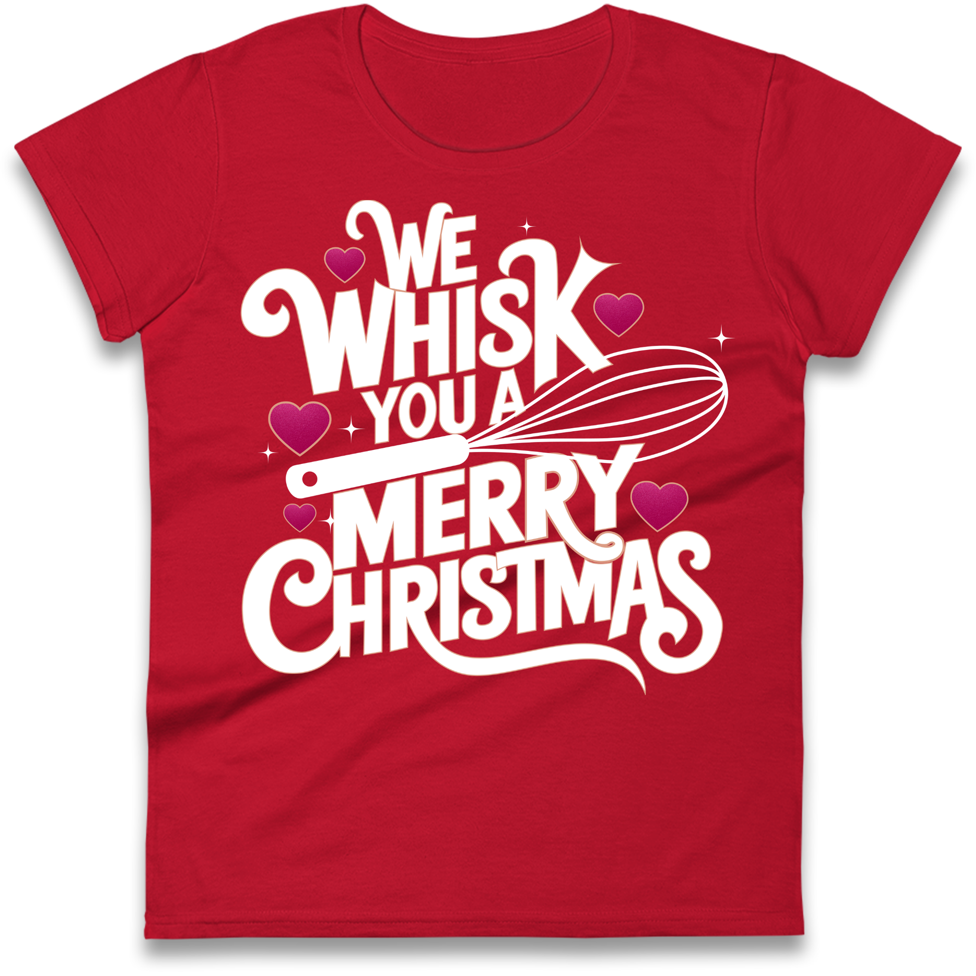 We Whisk You a Merry Christmas Ladies Shirt