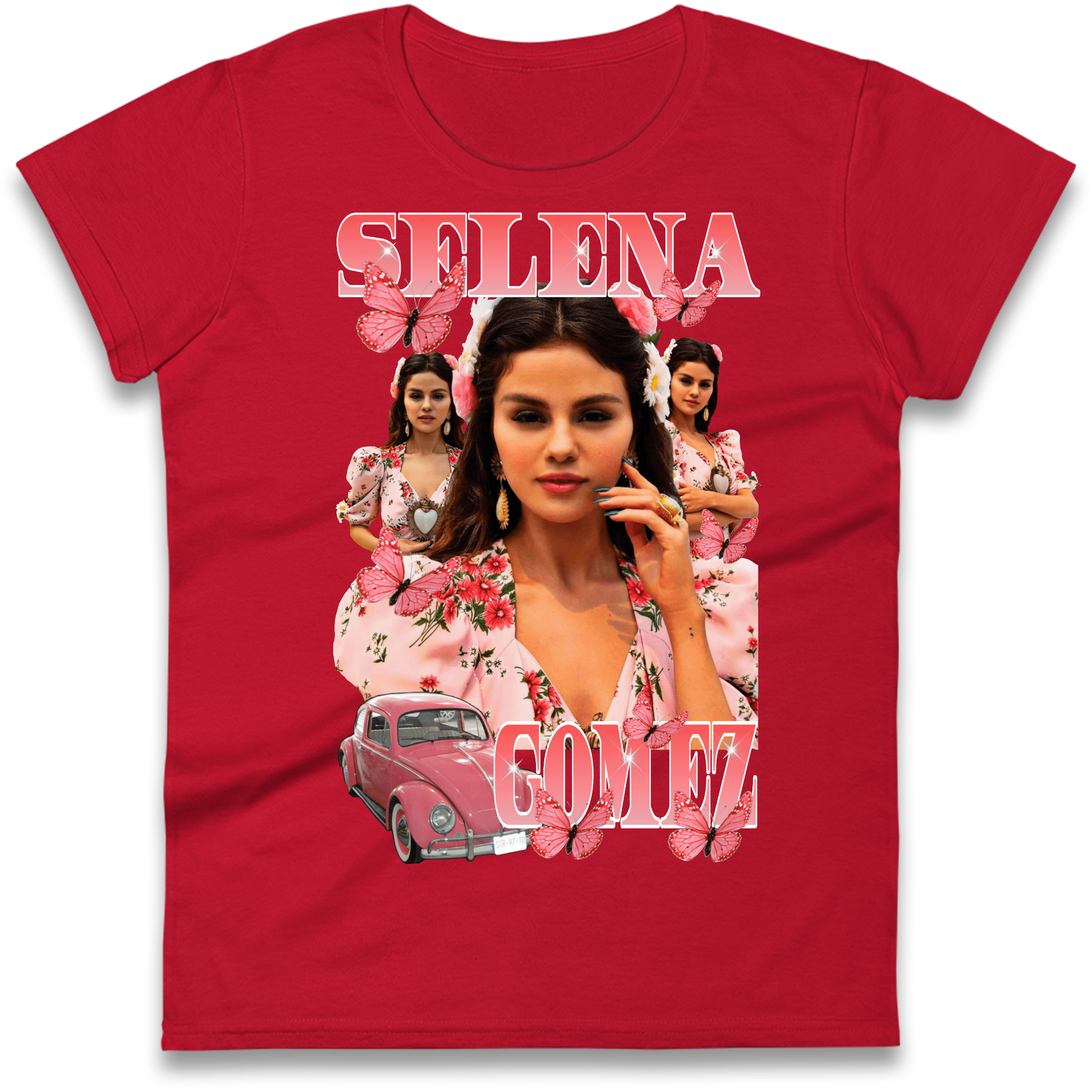 Selena Gomez Pink Ladies Shirt