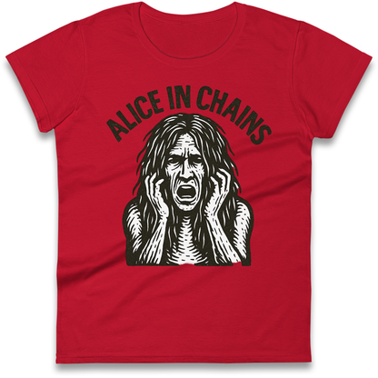 Alice in Chains Band Ladies Shirt