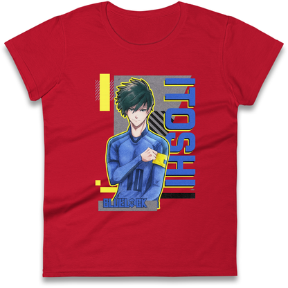 Blue Lock Rin Itoshi Ladies Shirt