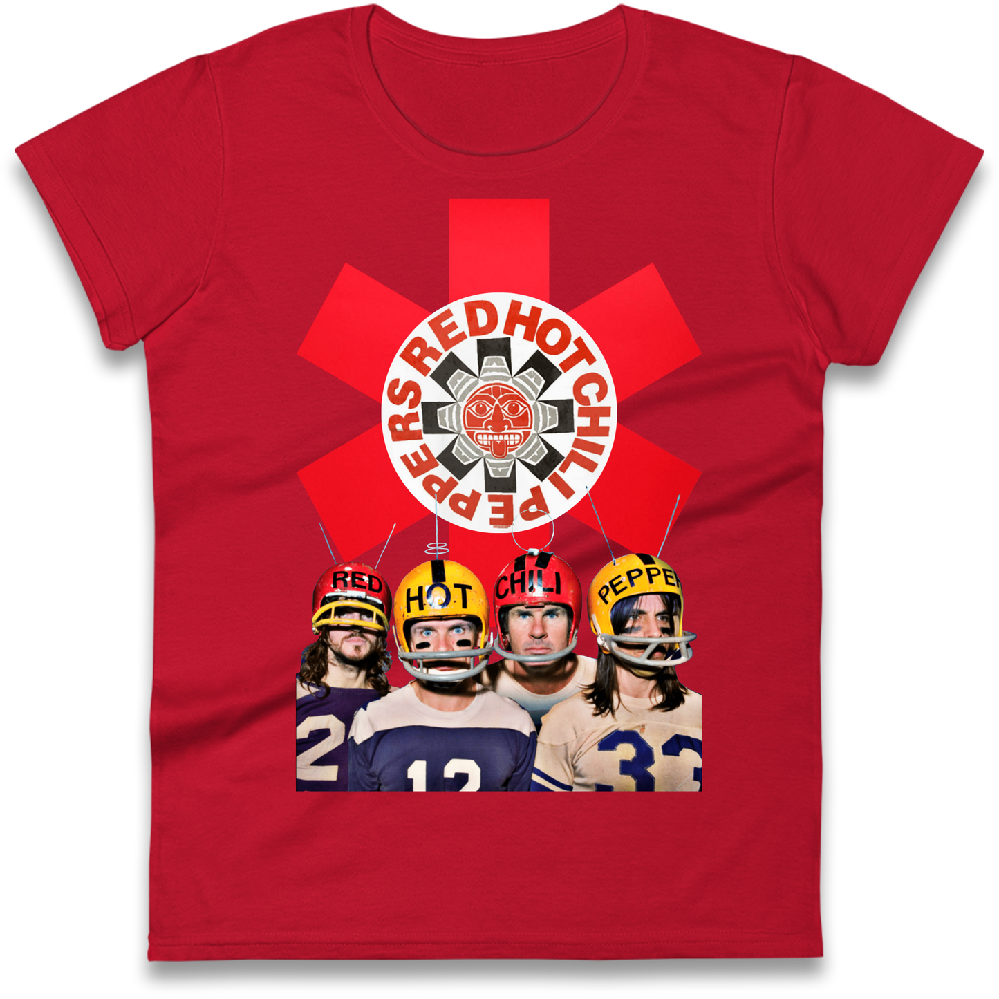 Red Hot Chilli Peppers American Football Ladies Shirt