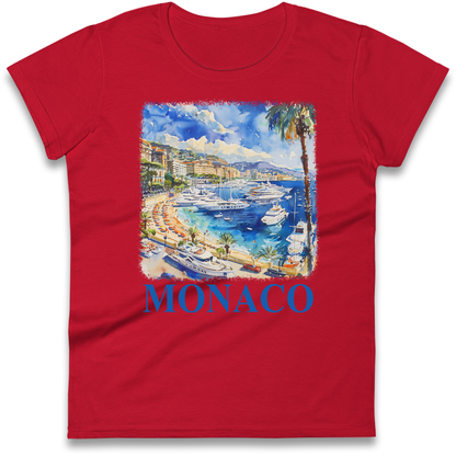 Monaco Painting Ladies Shirt