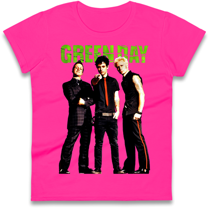 Green Day Ladies T Shirt