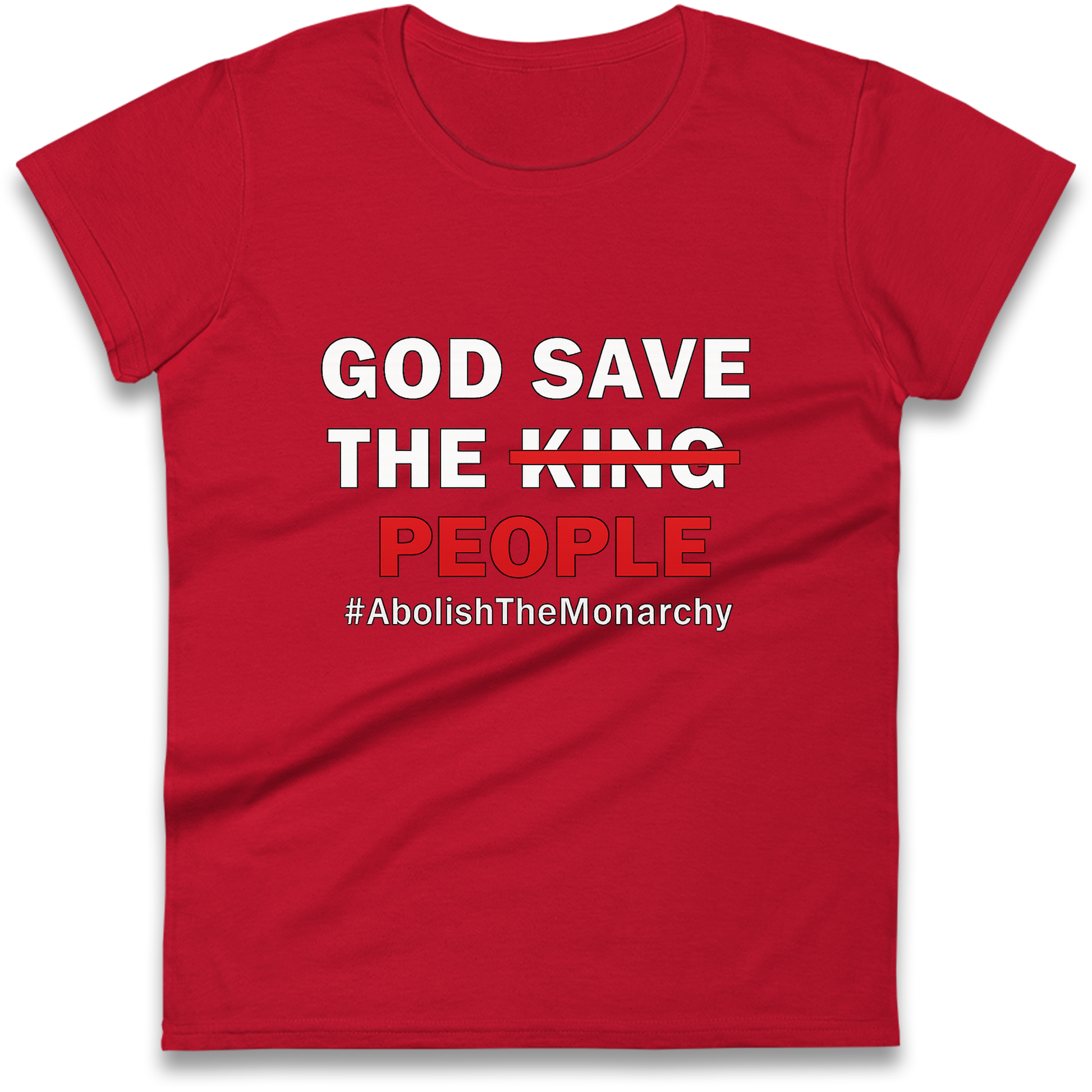 God Save The People Ladies Shirt