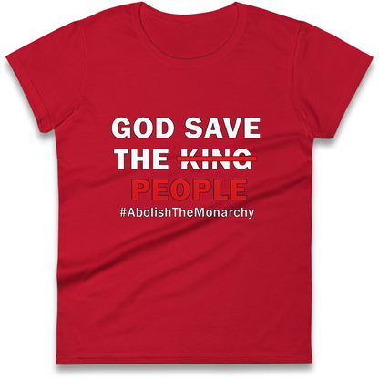 God Save The People Ladies Shirt