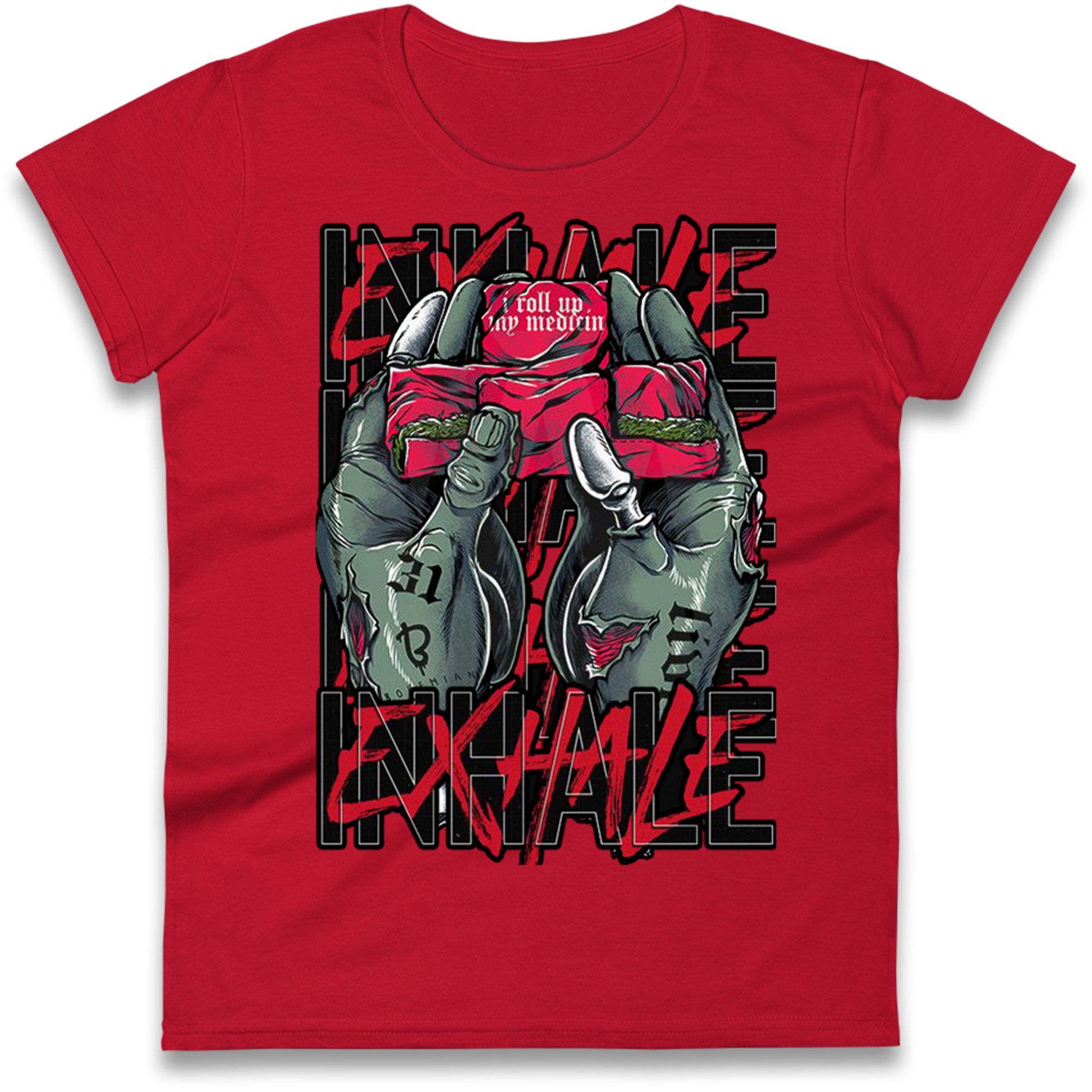 Inhale Exhale Ladies Shirt