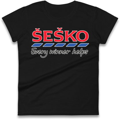 Benjamin Sesko Every Winner Helps Ladies Shirt