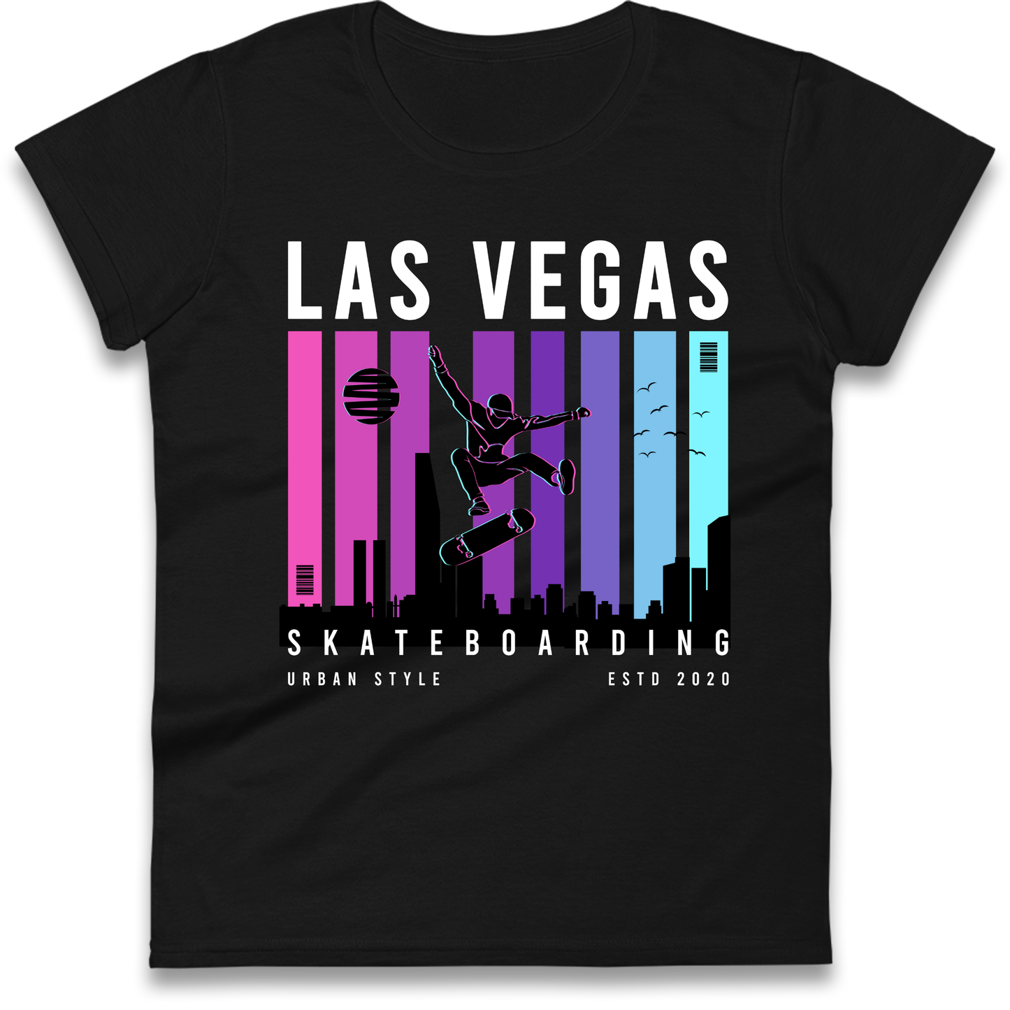 Las Vegas Skateboarding Ladies Shirt