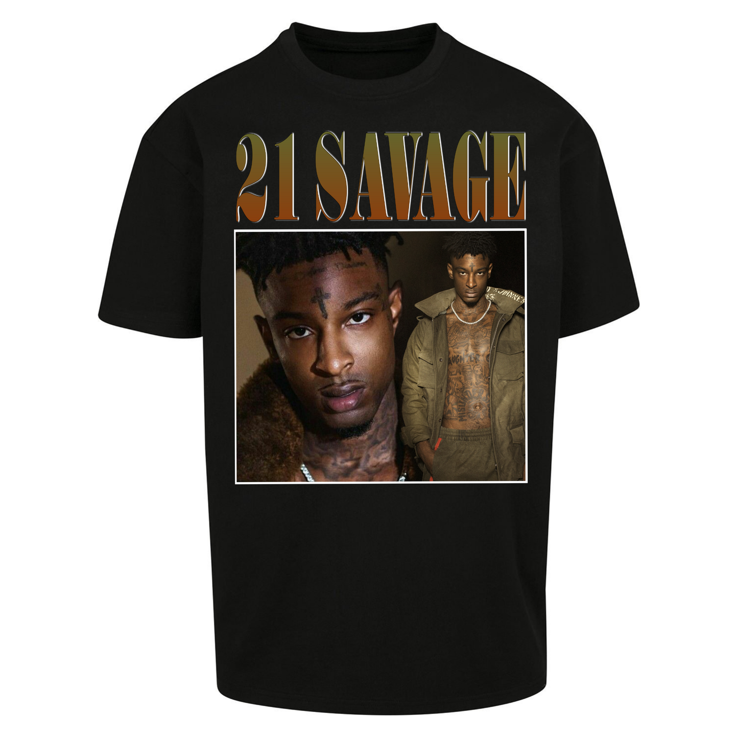 21 Savage Rapper Oversized T Shirt