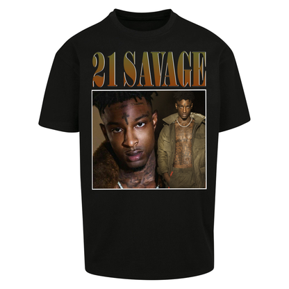 21 Savage Rapper Oversized T Shirt