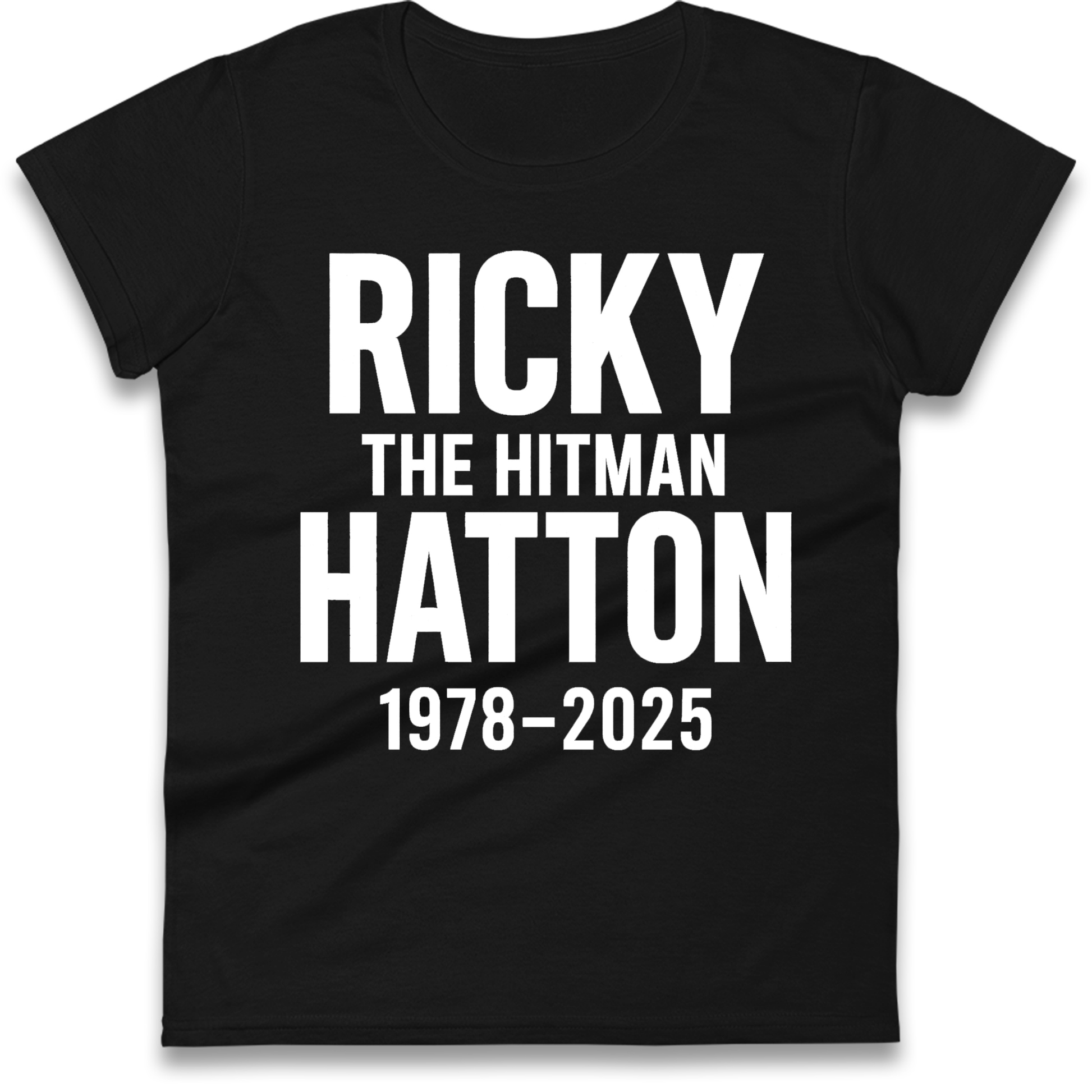Ricky The Hitman Hatton 1978 2025 Ladies Shirt