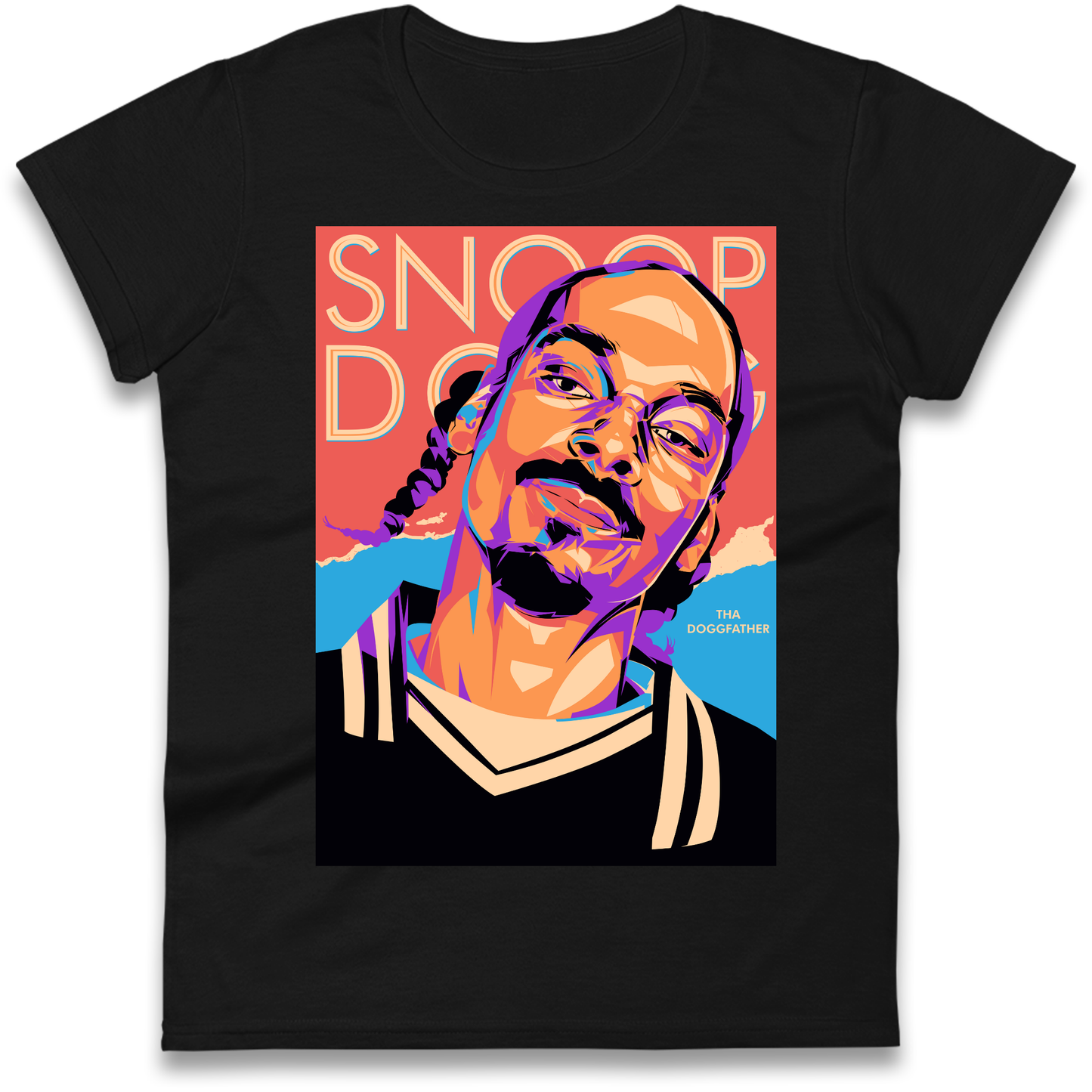 Snoop Dogg Tha Doggfather Ladies Shirt
