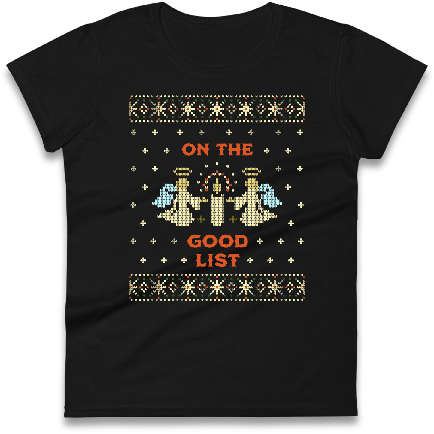 On The Good List Christmas Ladies Shirt