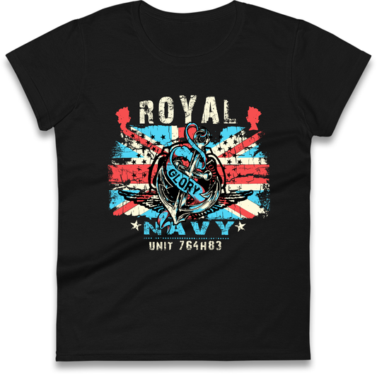 Royal Navy Glory Unit 764H83 Ladies Shirt