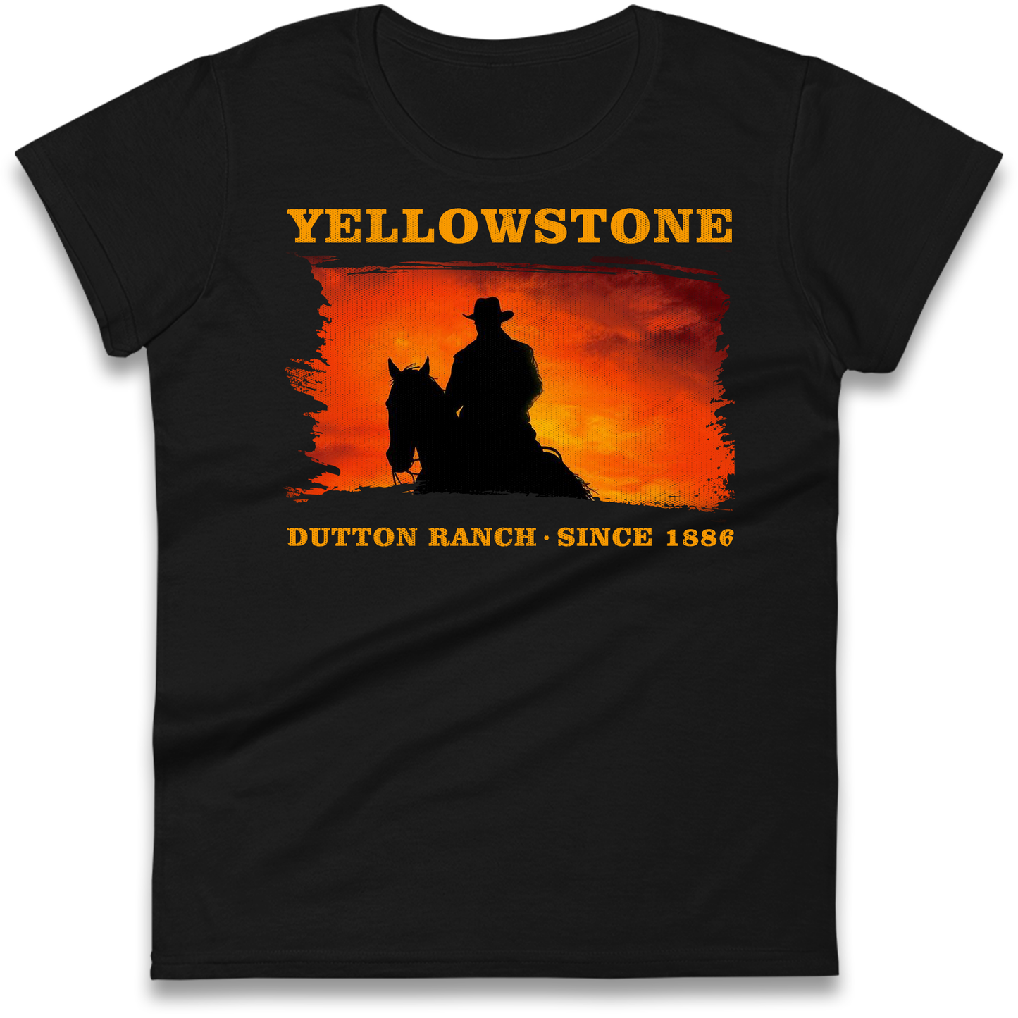 Yellowstone Dutton Ranch Since 1886 Ladies Shirt