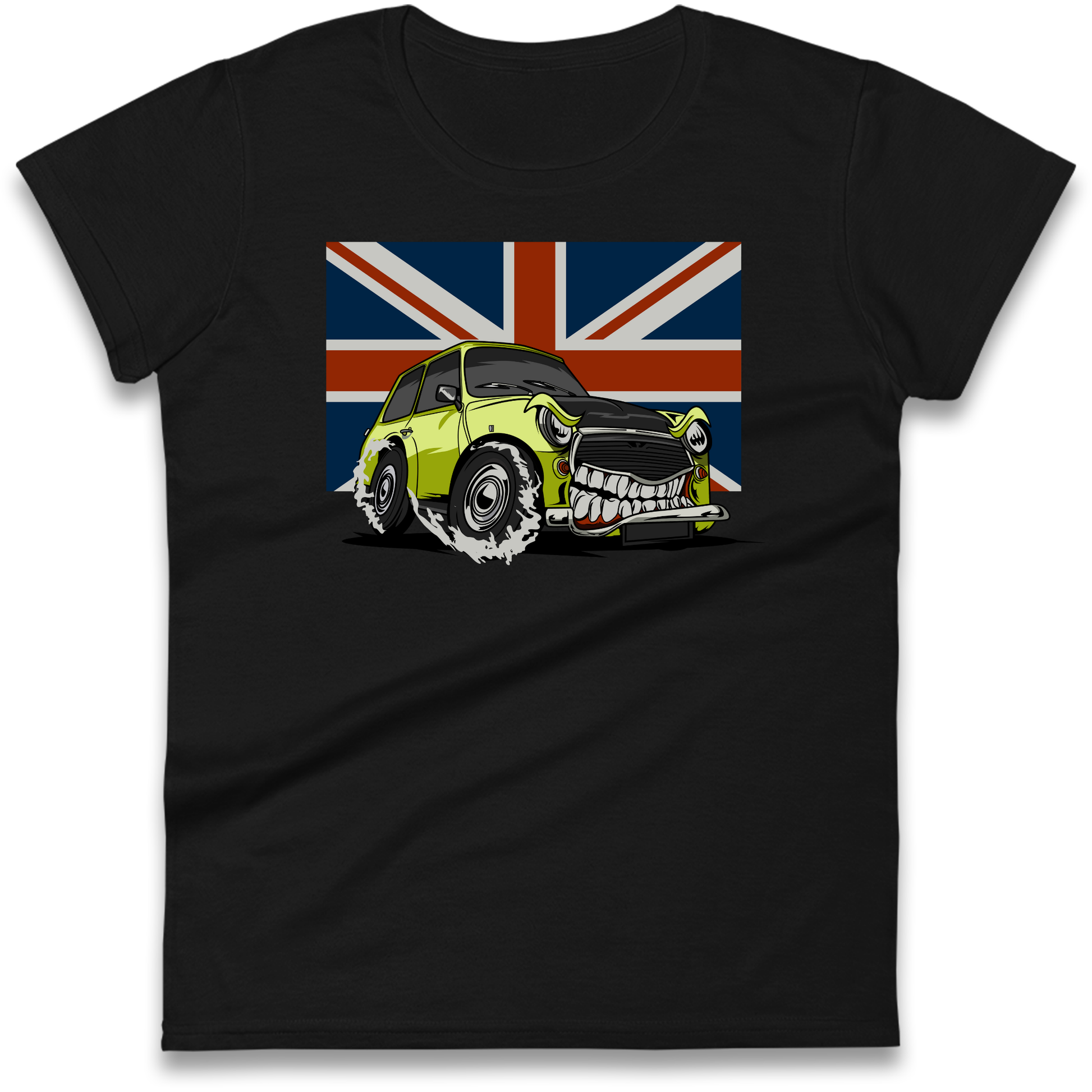 Union Jack Angry Mini Ladies Shirt