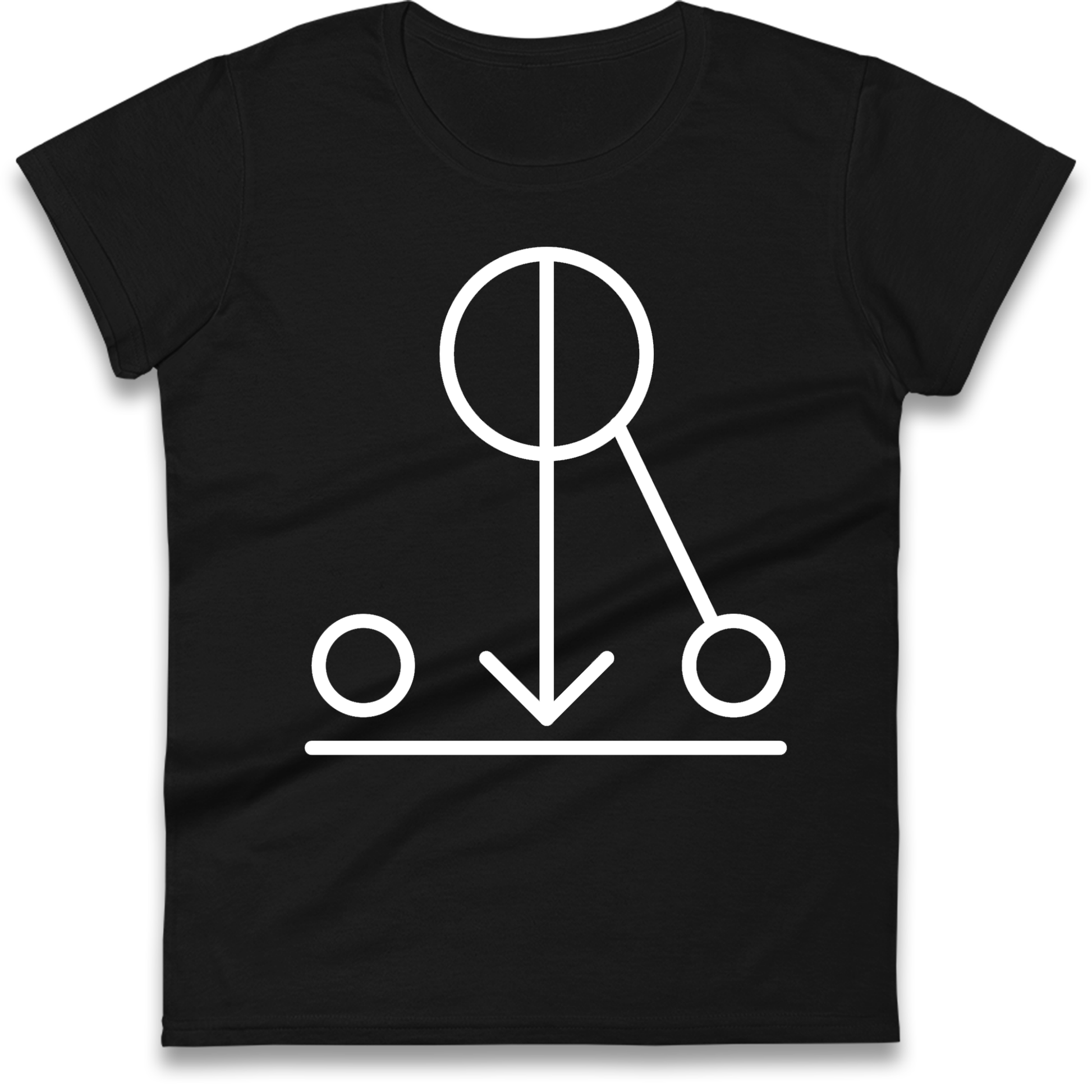 Iron Maiden Band Symbol Ladies Shirt