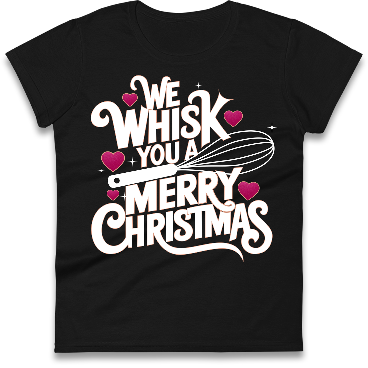 We Whisk You a Merry Christmas Ladies Shirt