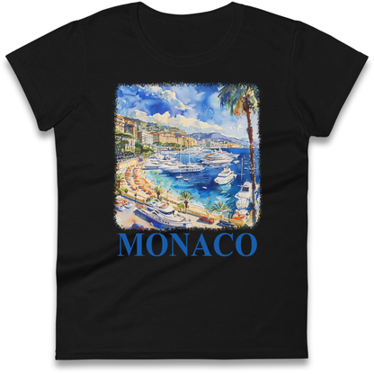 Monaco Painting Ladies Shirt